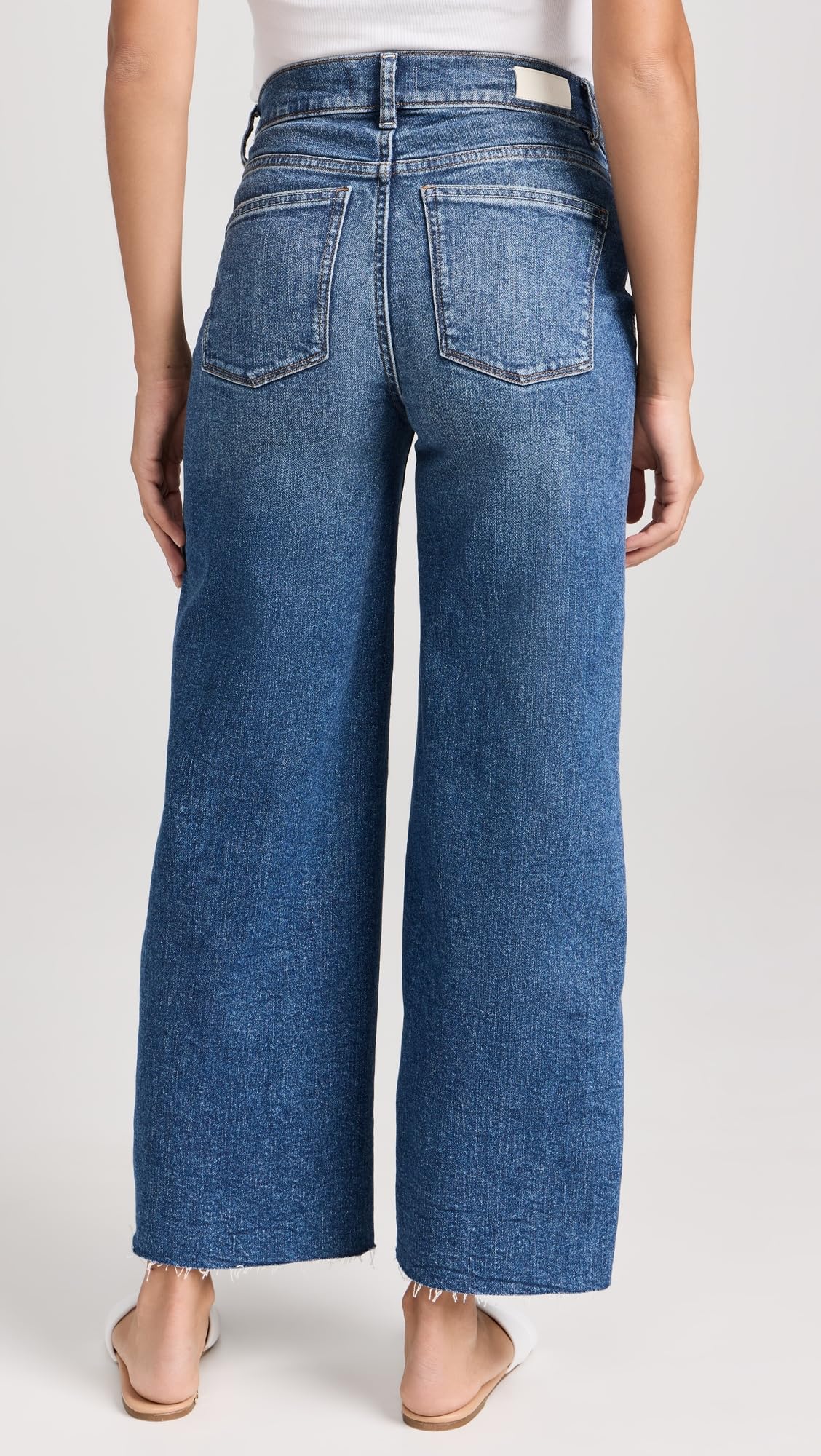 DL1961 Women's Hepburn Maternity Wide Leg Jeans