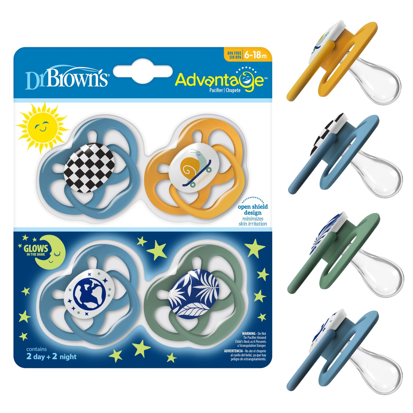 Dr. Brown's Advantage Baby Pacifier